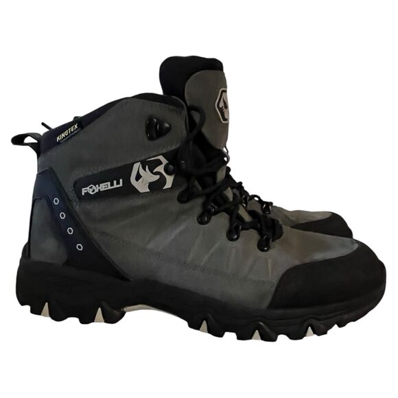 Foxelli Mens 11.5M Hiking Boot Waterproof Breathable & Lightweight Suede Leather - Picture 2 of 11